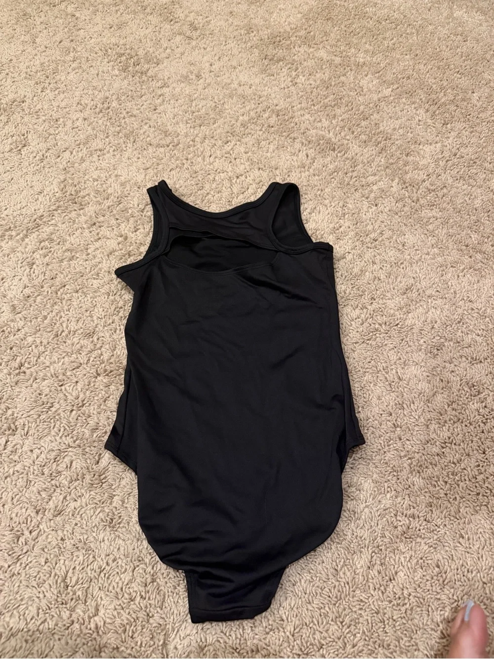 Justice Black Girls' One-Piece Leotard size M 10